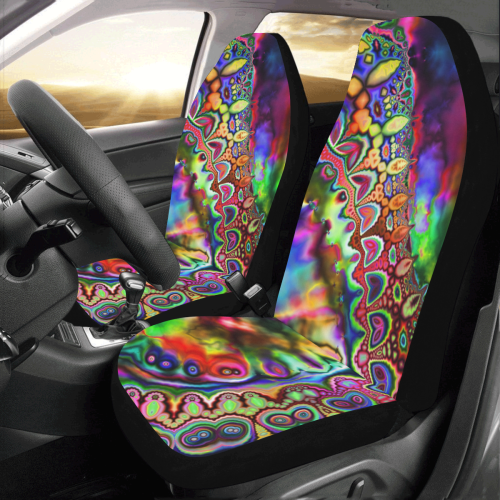 Ride The Rainbow Car Seat Covers (Set of 2)
