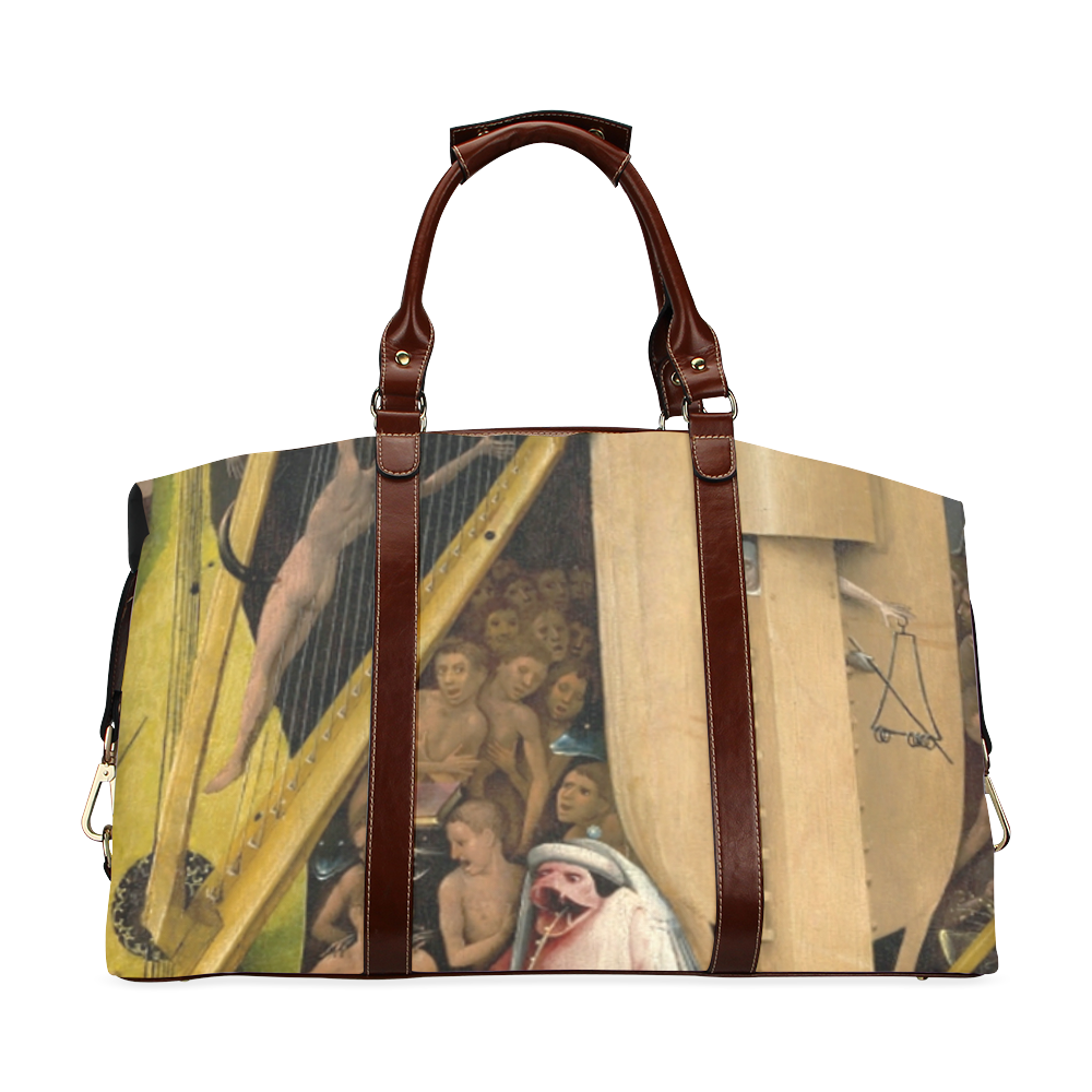 Hieronymus Bosch-The Garden of Earthly Delights (m Classic Travel Bag (Model 1643) Remake