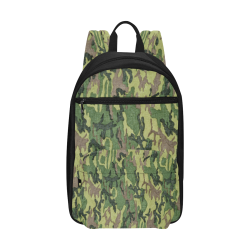 Military Camo Green Woodland Camouflage Large Capacity Travel Backpack (Model 1691)