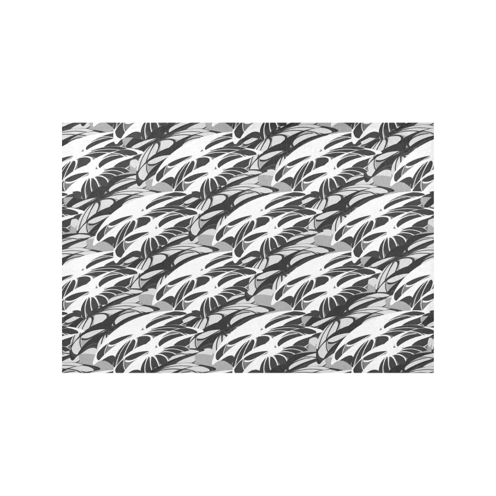 Alien Troops - Black & White Placemat 12’’ x 18’’ (Set of 6)