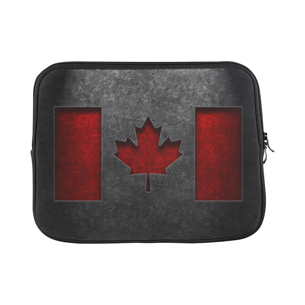 Canadian Flag Stone Texture Macbook Pro 13''