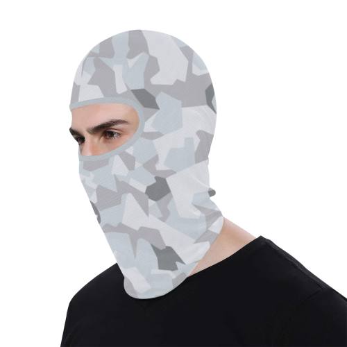 Swedish M90 Winter Camouflage All Over Print Balaclava