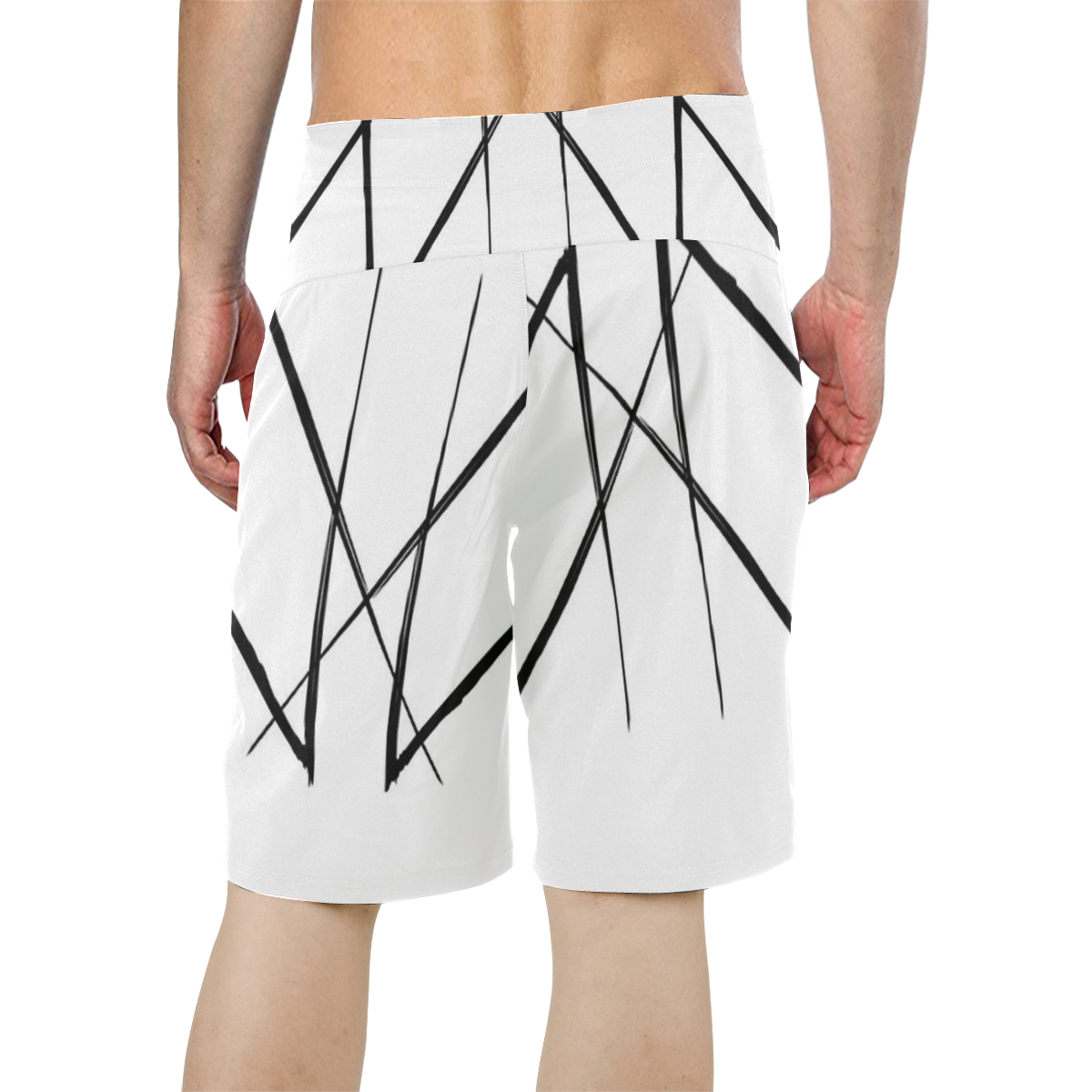 LYNZ Men's All Over Print Board Shorts (Model L16)