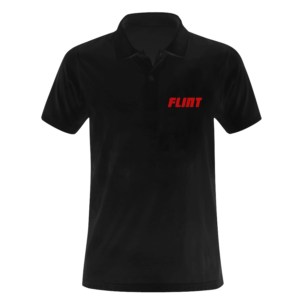 Flint Lives Matter Men's Polo Shirt (Model T24)