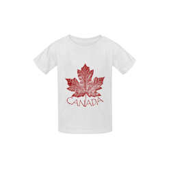 Vintage Canada Kid's T-shirts Kid's  Classic T-shirt (Model T22)