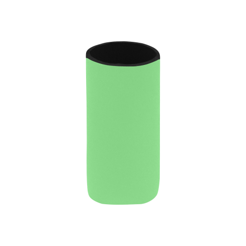 color light green Neoprene Can Cooler 5" x 2.3" dia.