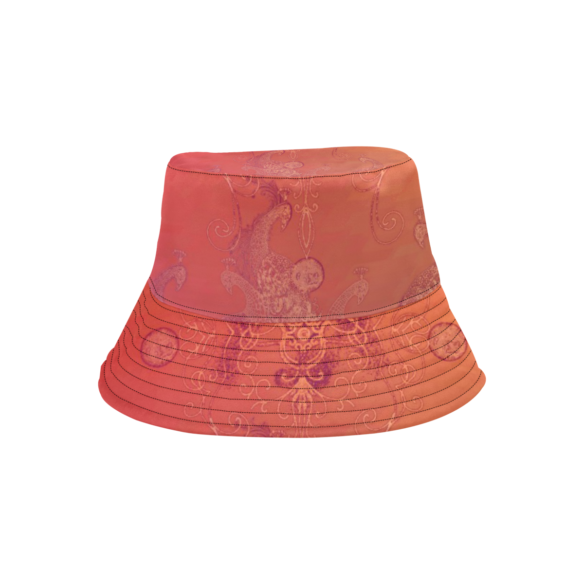 peacocq parade 20 All Over Print Bucket Hat for Men