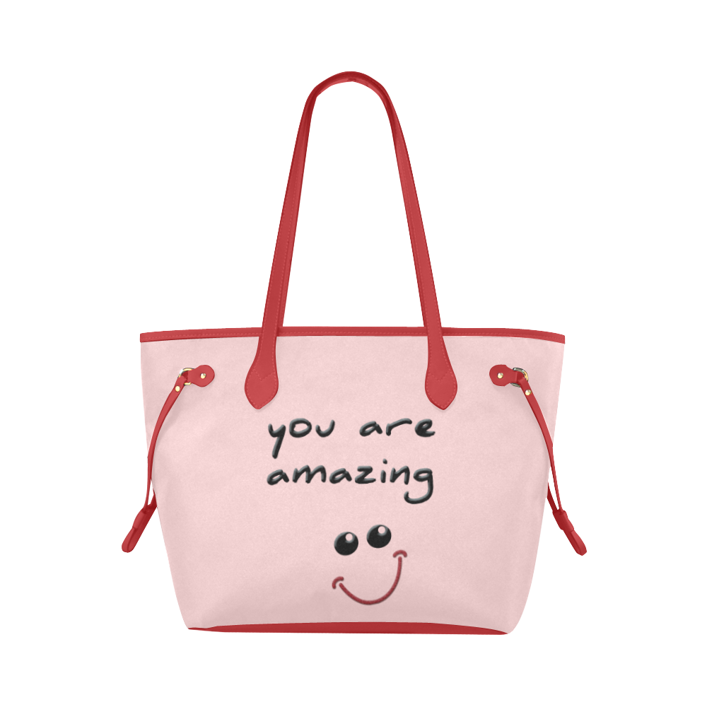 You are amazing! Clover Canvas Tote Bag (Model 1661)