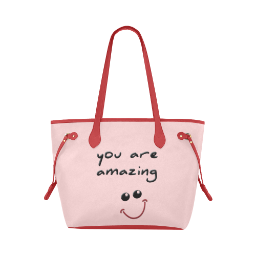 You are amazing! Clover Canvas Tote Bag (Model 1661)