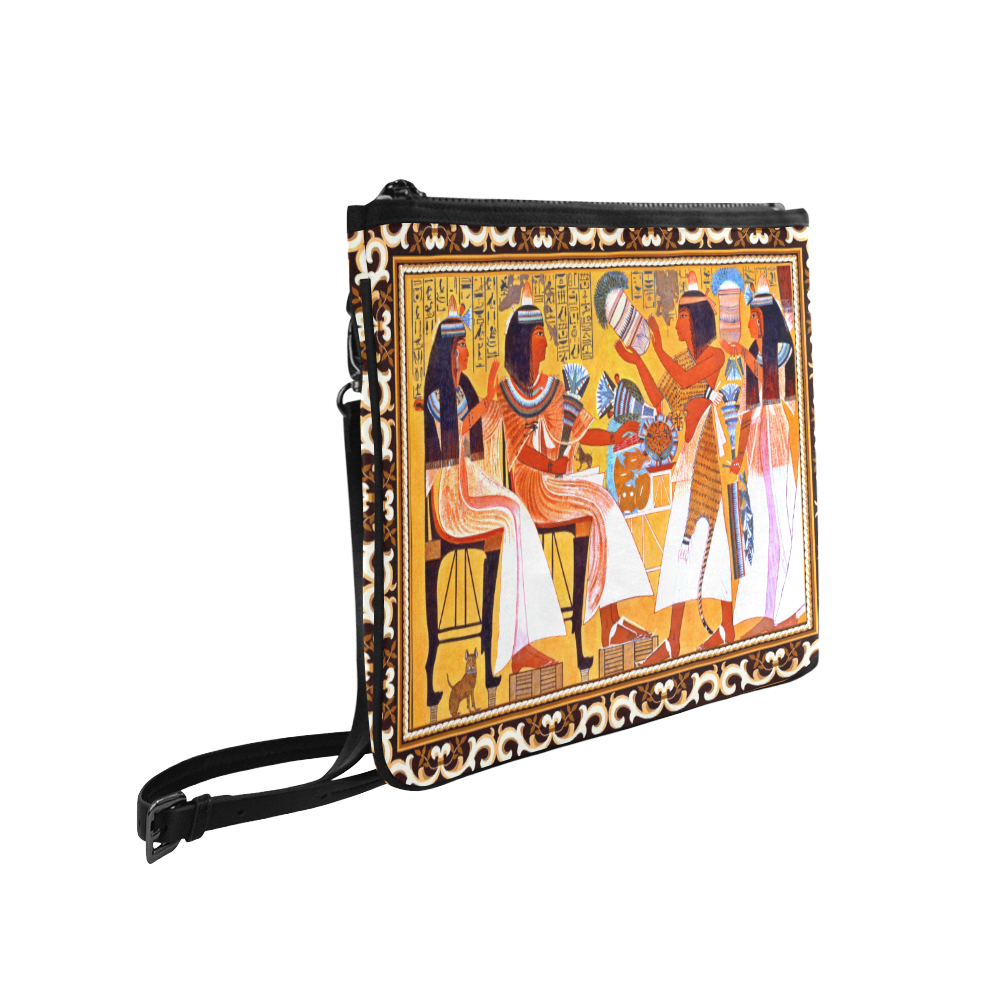 Egyptian Queens Slim Clutch Bag (Model 1668)