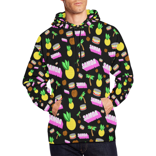 island breeze All Over Print Hoodie for Men (USA Size) (Model H13)