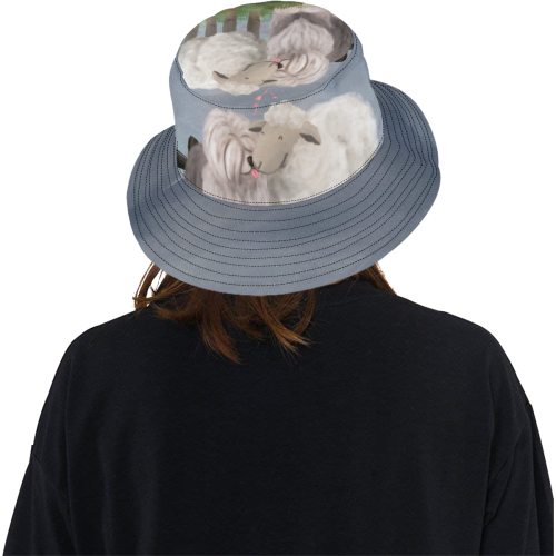 I love ewe All Over Print Bucket Hat