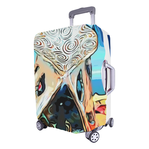 Flame Luggage Cover/Large 26"-28"