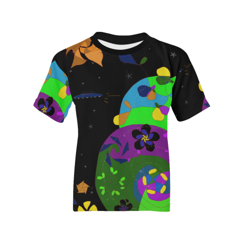 Abstract #11 S 2020 Kids' All Over Print T-shirt (Model T65)