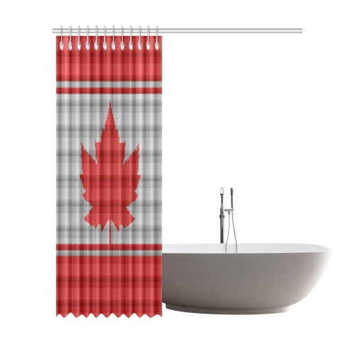 Canada  Shower Curtain Winter Print Shower Curtain 72"x84"