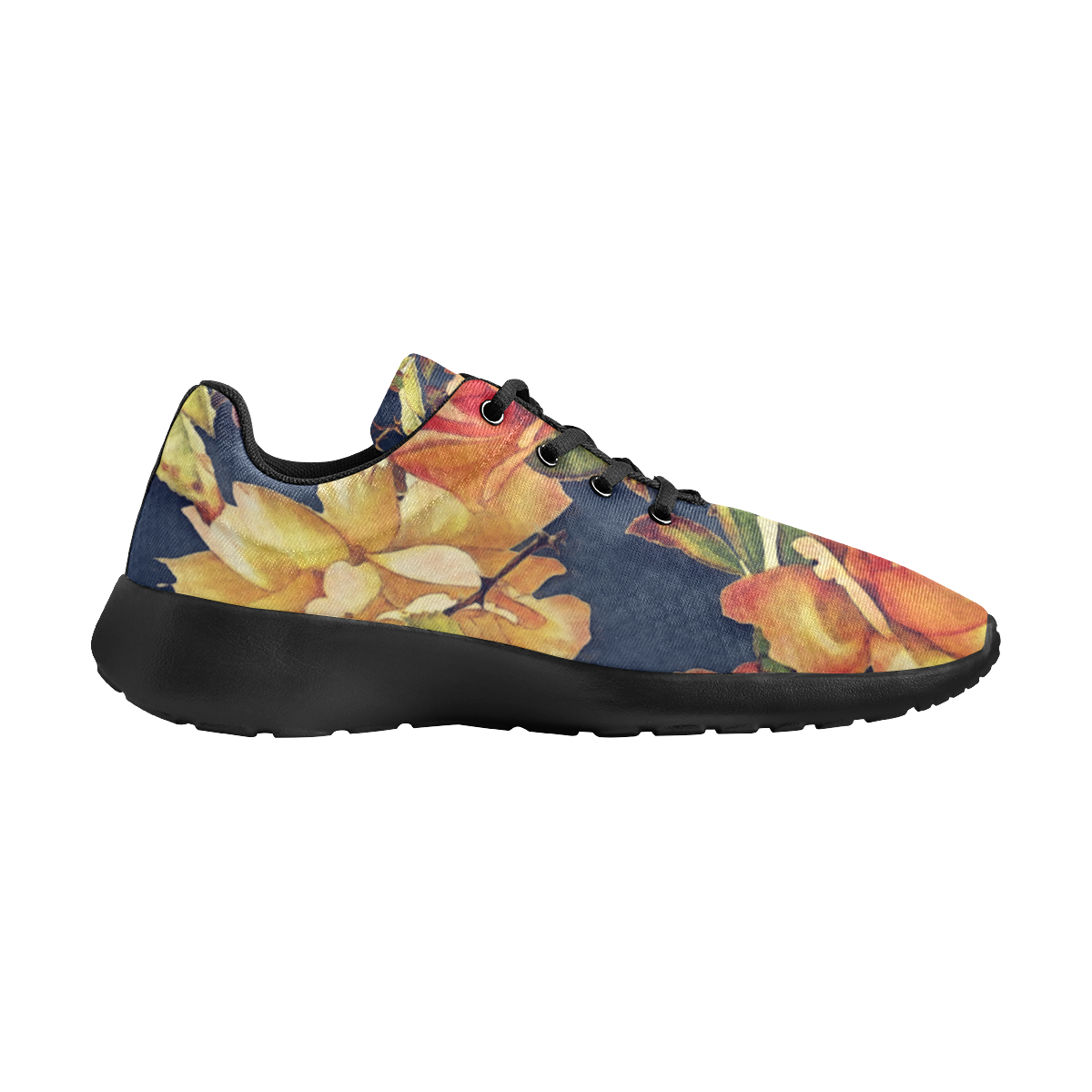 flowers #flowers #pattern #flora Men's Athletic Shoes (Model 0200)