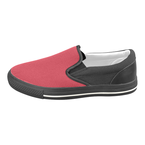 303 Women's Slip-on Canvas Shoes/Large Size (Model 019)