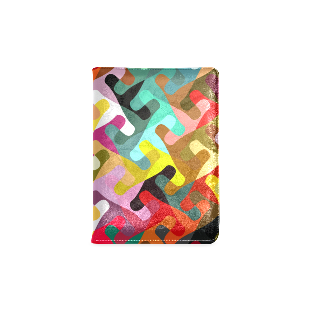 Colorful shapes Custom NoteBook A5