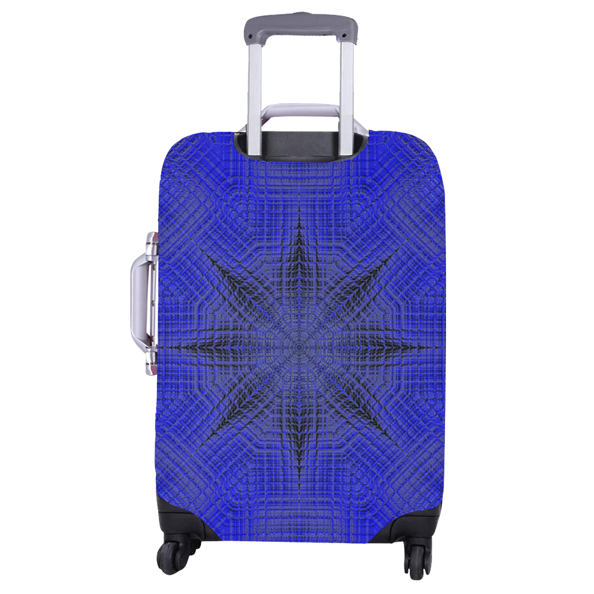 Dominant Blue Luggage Cover/Large 26"-28"