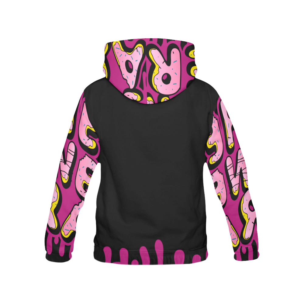 copy All Over Print Hoodie for Women (USA Size) (Model H13)