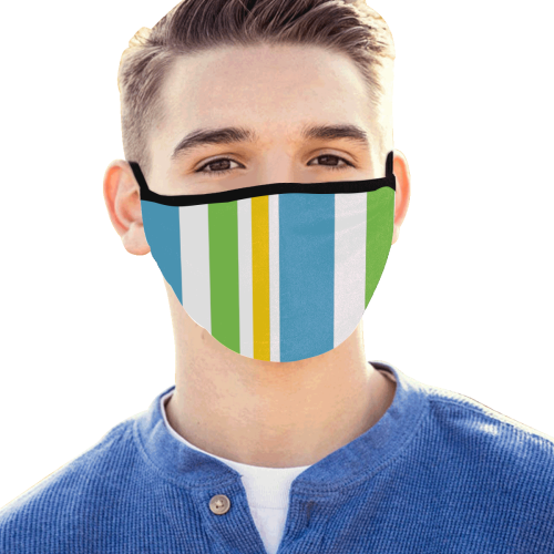 just stripes Mouth Mask (60 Filters Included) (Non-medical Products)