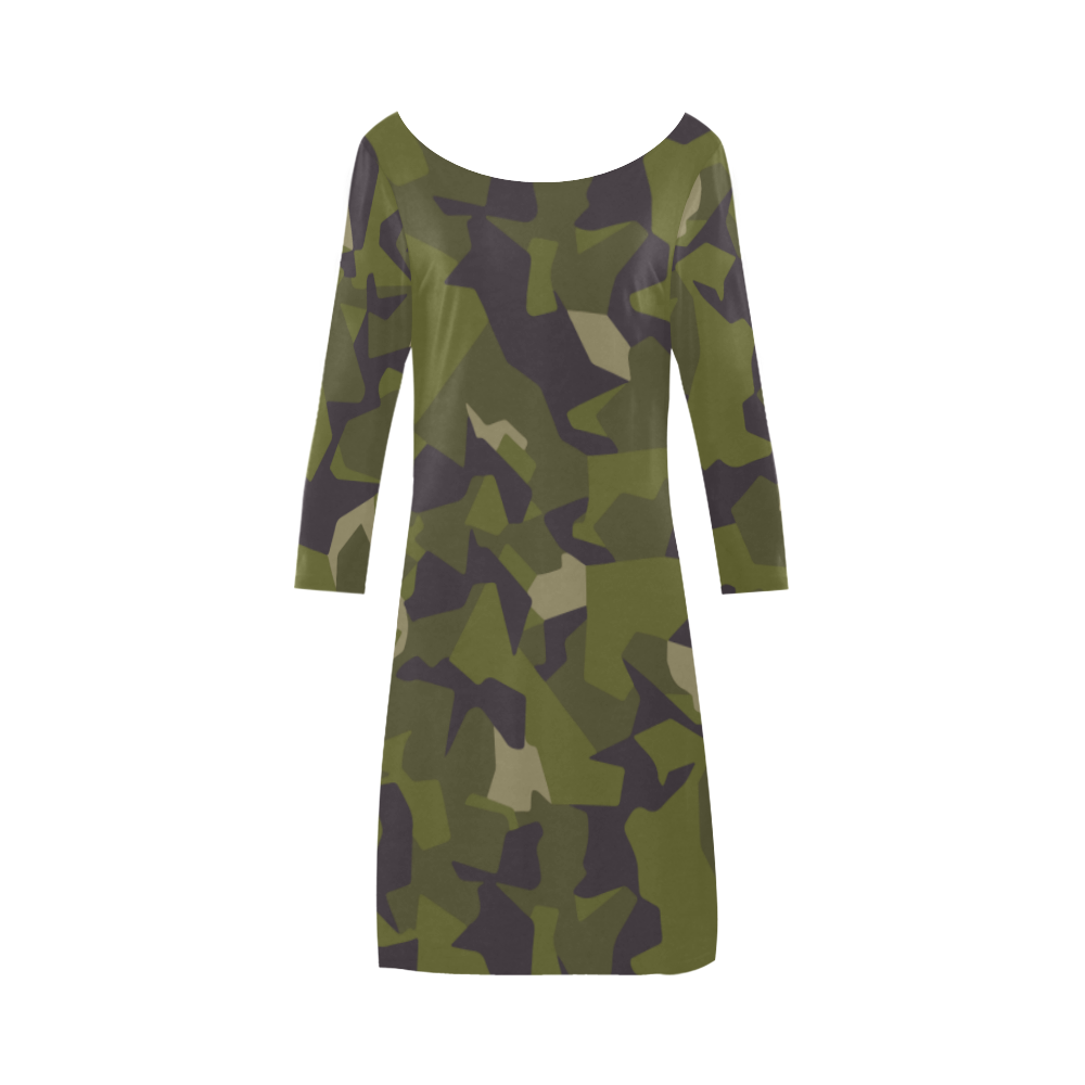 Swedish M90 woodland camouflage Bateau A-Line Skirt (D21)