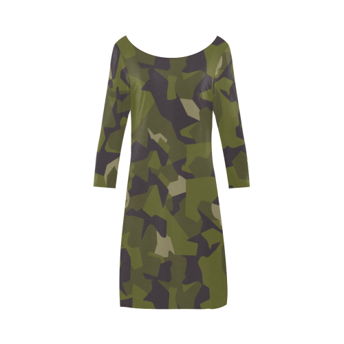 Swedish M90 woodland camouflage Bateau A-Line Skirt (D21)