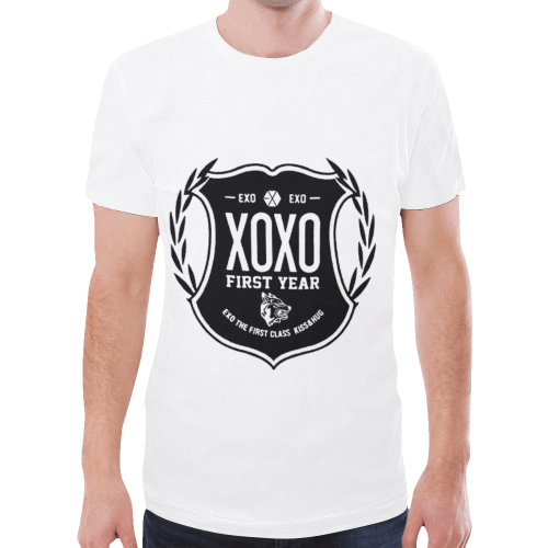 EXO XOXO New All Over Print T-shirt for Men (Model T45)