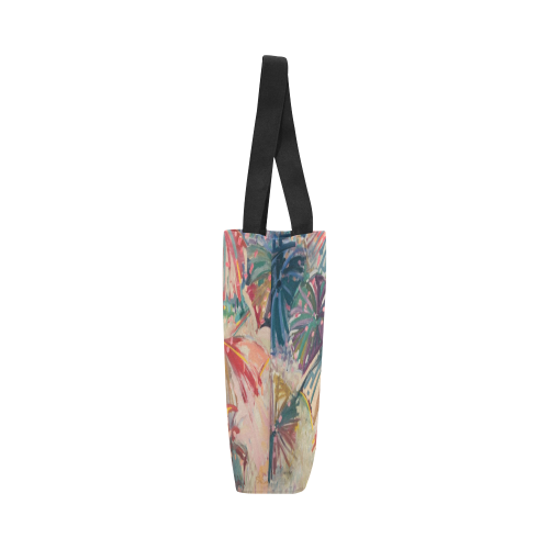 Canvas tote beach umbrella Canvas Tote Bag (Model 1657)
