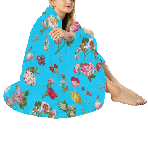 Botanic Garden Circular Ultra-Soft Micro Fleece Blanket 60"