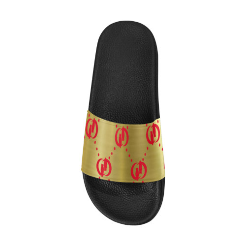 OG LCC RED Women's Slide Sandals (Model 057)