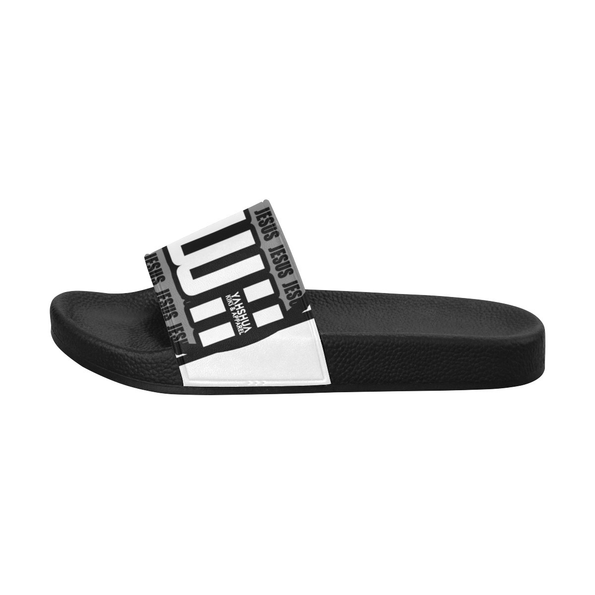 White Women's Slide Sandals (Model 057)