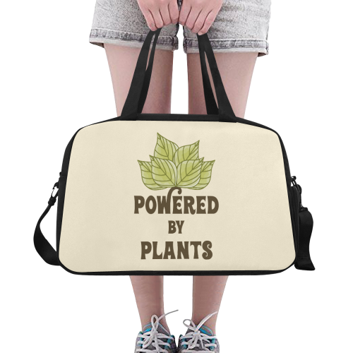 Powered by Plants (vegan) Fitness Handbag (Model 1671)