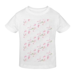 Pattern Orchidées Sunny Youth T-shirt (Model T04)
