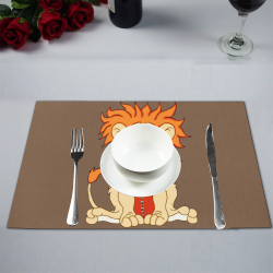 Football Lion Brown Placemat 12''x18''