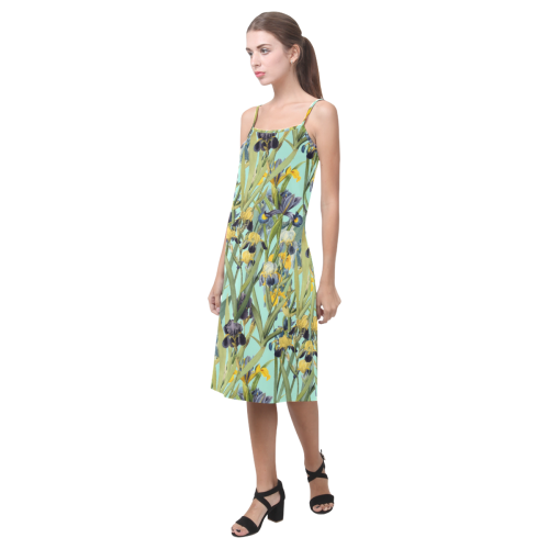 Irises Alcestis Slip Dress (Model D05)