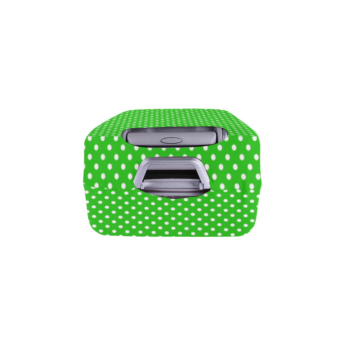 Green polka dots Luggage Cover/Medium 22"-25"