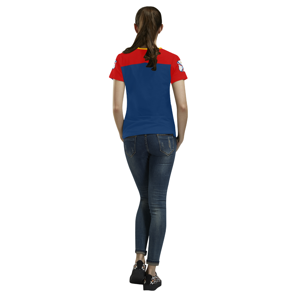 Assyrian T-shirt All Over Print T-shirt for Women/Large Size (USA Size) (Model T40)