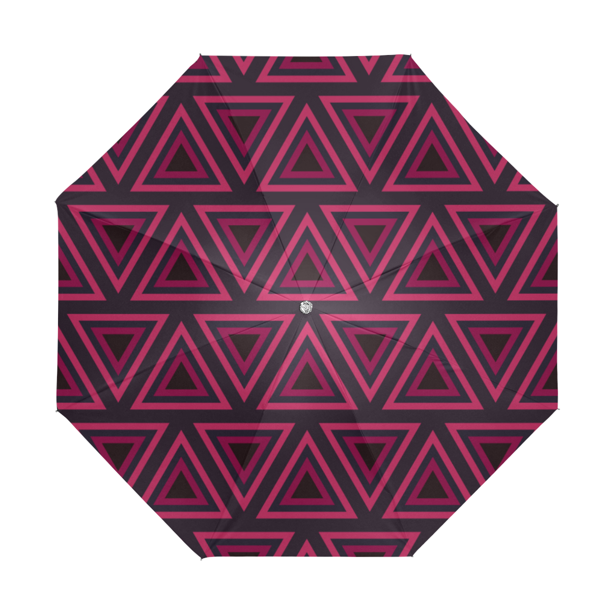 Tribal Ethnic Triangles Anti-UV Foldable Umbrella (U08)