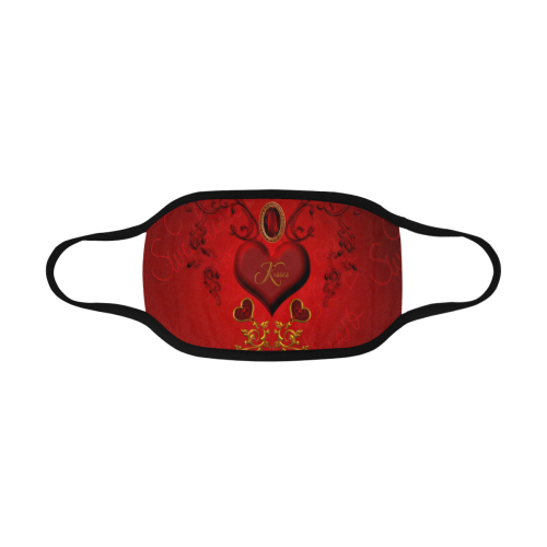 Valentine's day, wonderful heart Mouth Mask