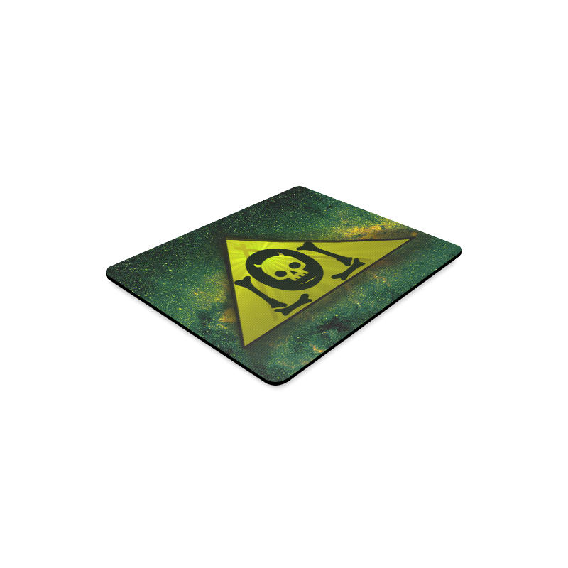 The Lowest of Low Leafy Green Logo in Stars Rectangle Mousepad
