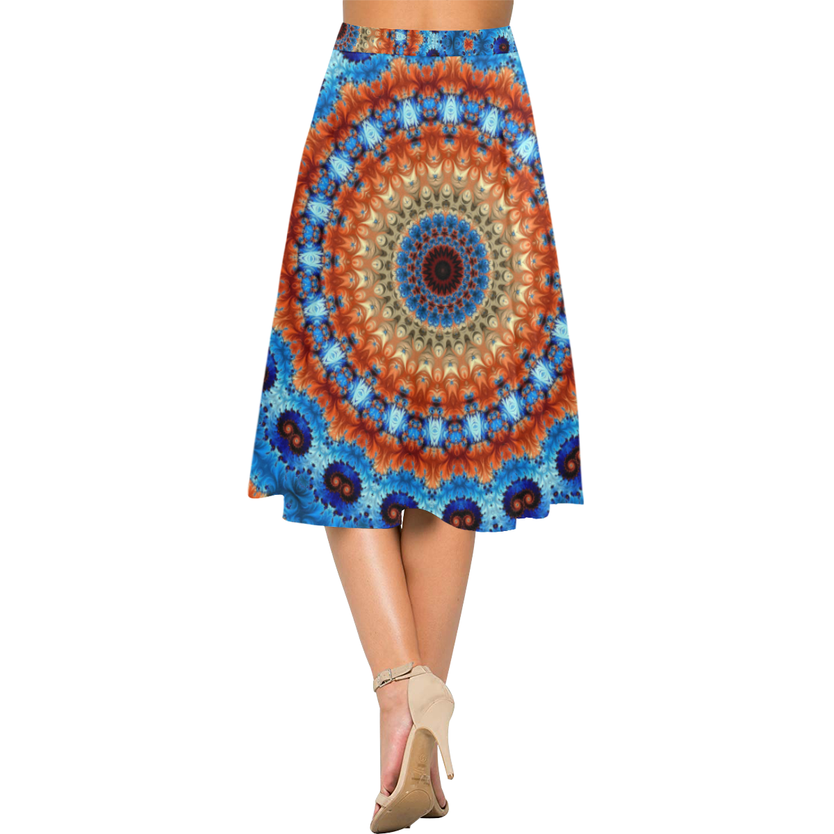 Kaleidoscope Aoede Crepe Skirt (Model D16)