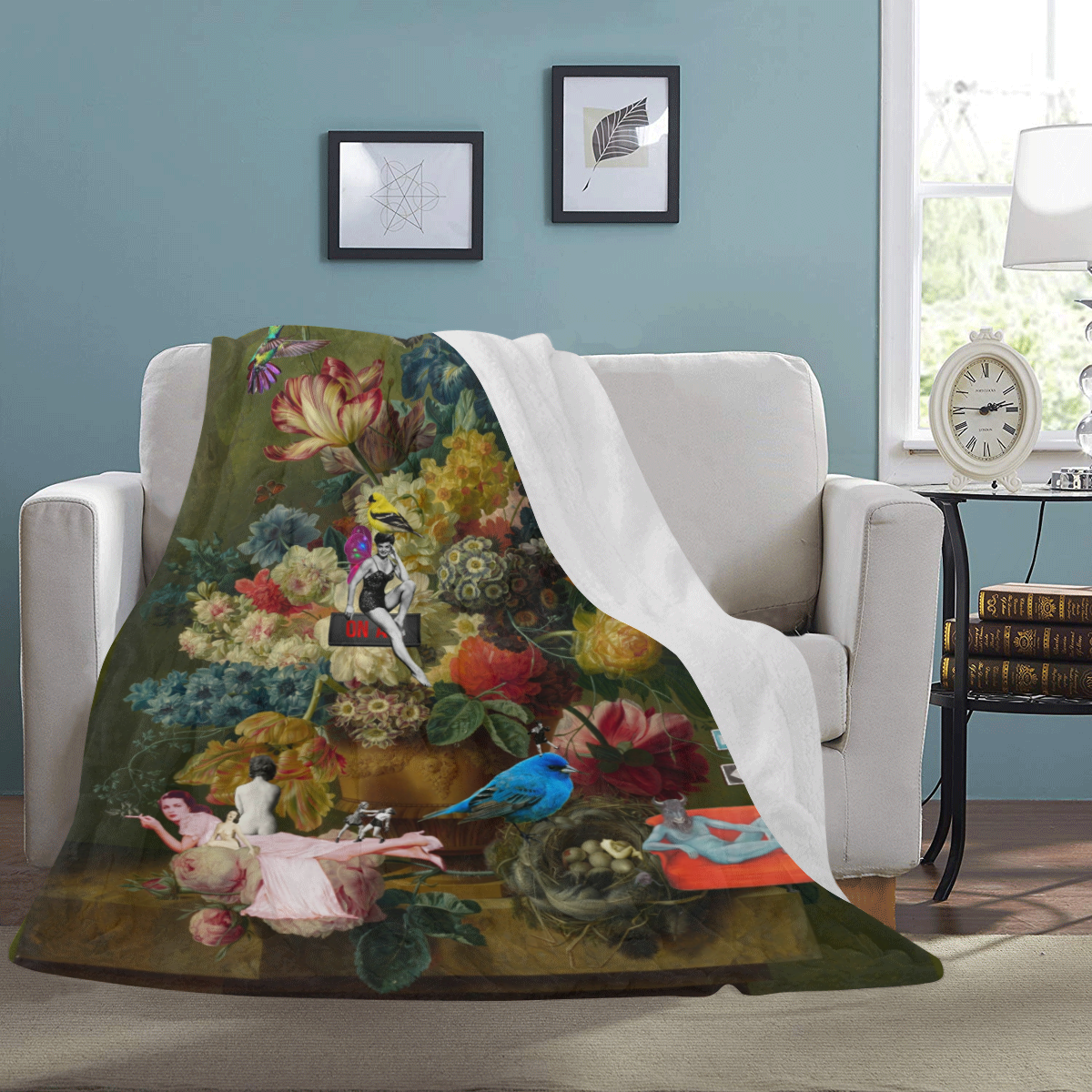 Pascale's Old Masters Ultra-Soft Micro Fleece Blanket 60"x80"