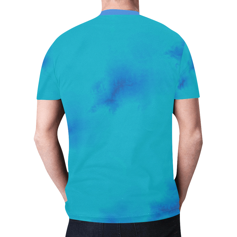 Stain New All Over Print T-shirt for Men (Model T45)