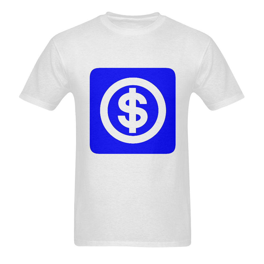 DOLLAR SIGNS 2 Sunny Men's T- shirt (Model T06)