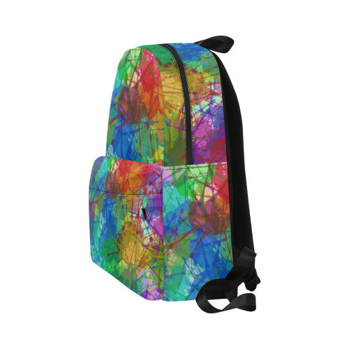 Colorful Abstract Unisex Classic Backpack (Model 1673)