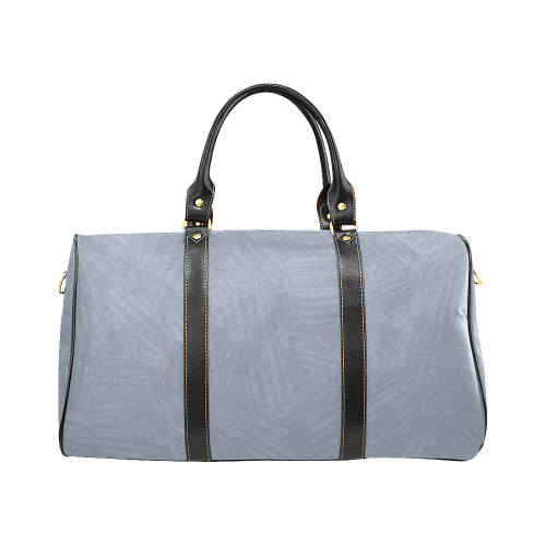 Light Slate Gray Marks New Waterproof Travel Bag/Large (Model 1639)