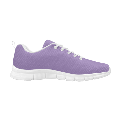 Lavender Women's Breathable Running Shoes (Model 055)