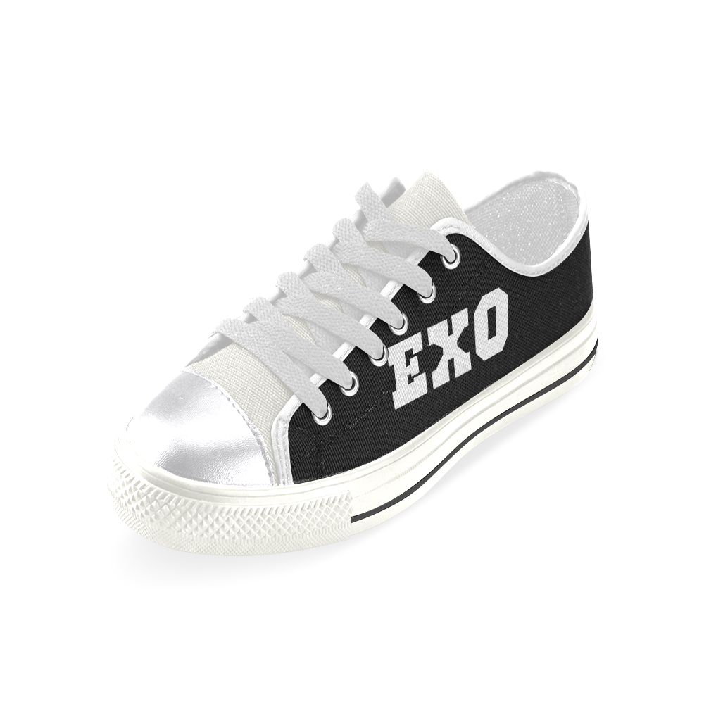 Chanyeol-EXO Women's Classic Canvas Shoes (Model 018)