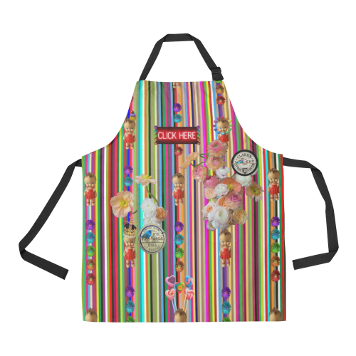 Click Here Dolly All Over Print Apron